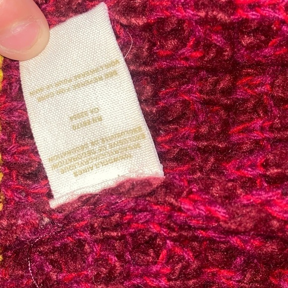 NWOT 100%WOOL FREE PEOPLE ZIP KNIT CARDIGAN BURGUNDY RED TRENDING WE THE FREE - Picture 5 of 8